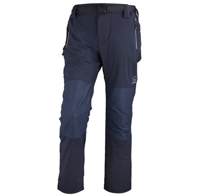 Pantalones Industriales con protección de rodillo, azul