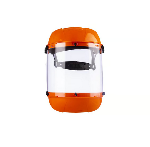 Protector Facial Completo, naranjo