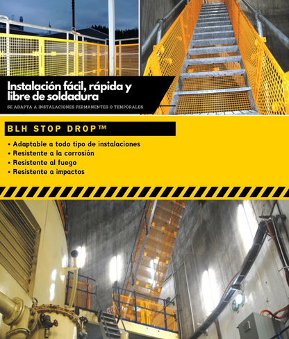 Barandas o Barandillas de Seguridad - Sistemas Anticaídas BLH Stop Drop